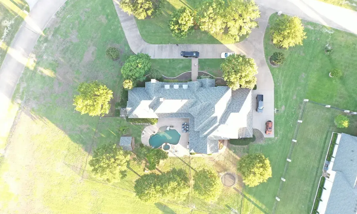 New shingle roof installation on a home in Volney